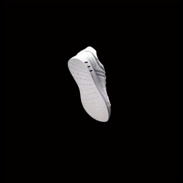 Men's Lace-up Sneakers, Striped Design Skateboard Shoes - Image 12