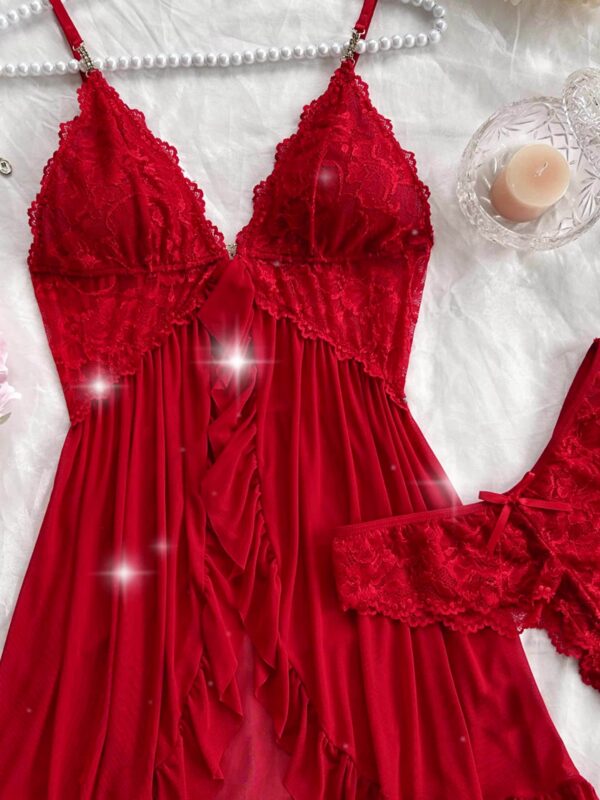 Women's Pajama Garter Skirt Set - Image 11