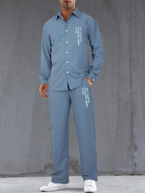 Men's 2pcs Casual Outdoor Set - Image 8