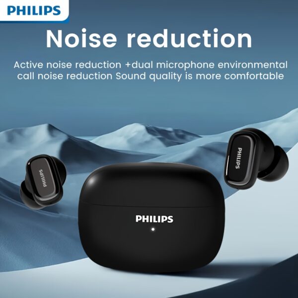 New Noise Reduction Wireless Earphones with Double Click Left Earphones - Image 6