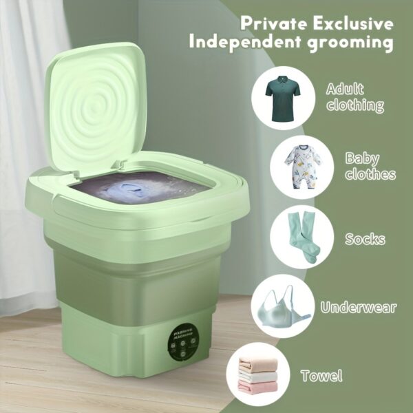 MOMMED Portable Mini Washing Machine - Image 7