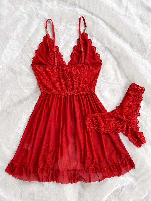 Women's Pajama Garter Skirt Set - Image 8