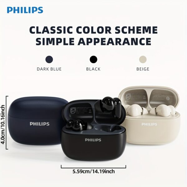 New Noise Reduction Wireless Earphones with Double Click Left Earphones - Image 4