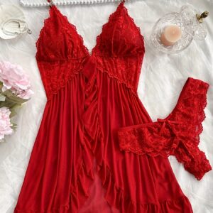 Women's Pajama Garter Skirt Set