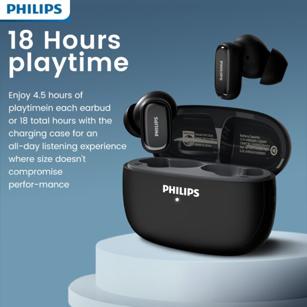 New Noise Reduction Wireless Earphones with Double Click Left Earphones - Image 7