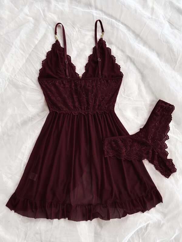 Women's Pajama Garter Skirt Set - Image 9