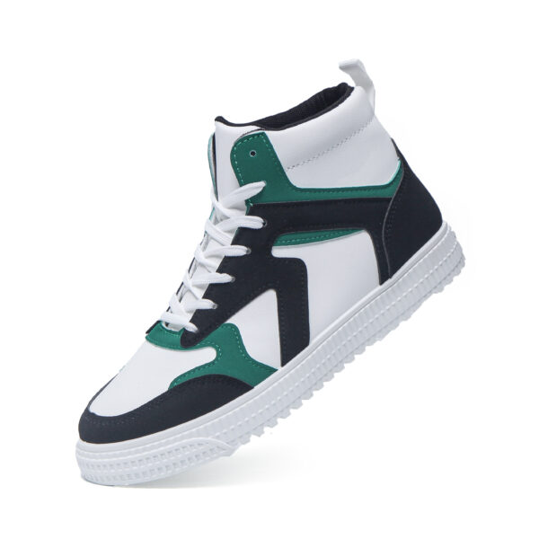 Men's Trendy Mid Top Basketball Shoes, Durable Non-Slip Athletic Shoes For Youth Teenager - Image 16