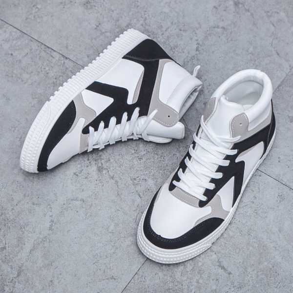 Men's Trendy Mid Top Basketball Shoes, Durable Non-Slip Athletic Shoes For Youth Teenager - Image 14