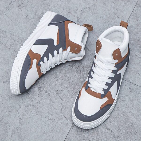 Men's Trendy Mid Top Basketball Shoes, Durable Non-Slip Athletic Shoes For Youth Teenager - Image 12