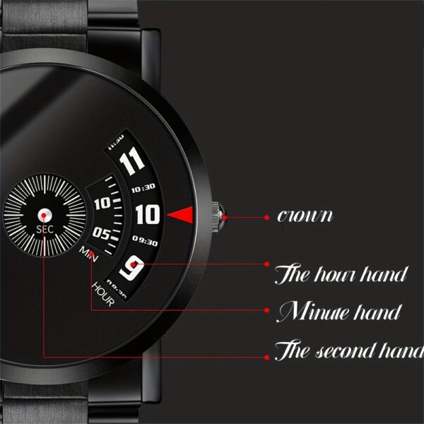New Personality Men's Watch Upscale Trend Personality Handsome Waterproof Fashion Business Student Men's Watch, Ideal choice for Gifts - Image 8
