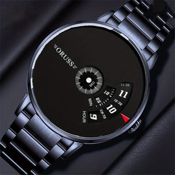 New Personality Men's Watch Upscale Trend Personality Handsome Waterproof Fashion Business Student Men's Watch, Ideal choice for Gifts - Image 3