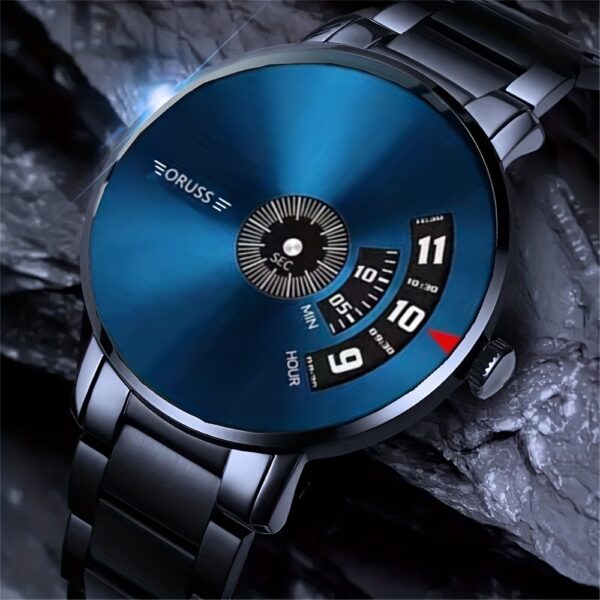 New Personality Men's Watch Upscale Trend Personality Handsome Waterproof Fashion Business Student Men's Watch, Ideal choice for Gifts - Image 4