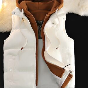 New Autumn and Winter Fashion Brand Clothes, Two-piece Set for Men and Women, High-end Vest Jacket