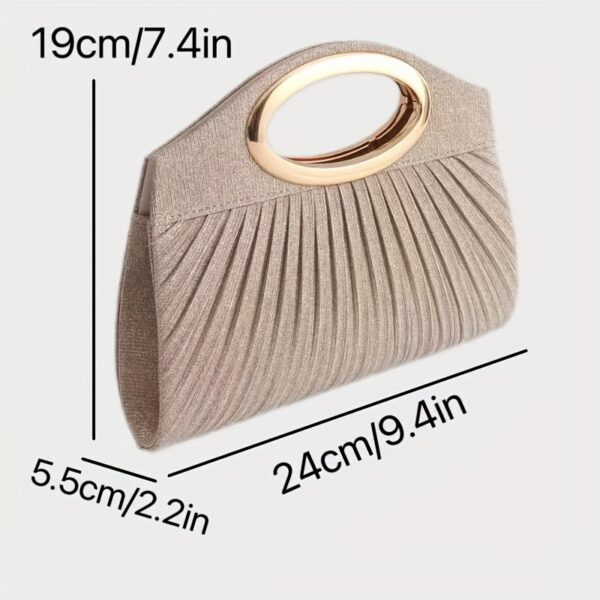 Multifunctional Fashionable Women's Handbag - Elegant and Versatile Handbag, Magnetic Closure, Suitable for Dinner and Formal Party - Image 7