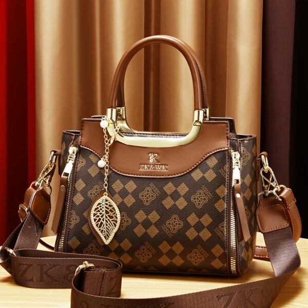 Mother's Day Gift for Mom Luxury Handbag, Family Ladies' Lightweight Premium Single Shoulder Crossbody Bag New Fashionable Elegant Easter