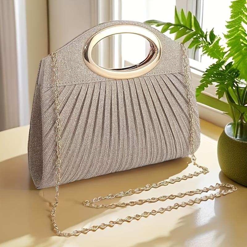 Multifunctional Fashionable Women's Handbag - Elegant and Versatile Handbag, Magnetic Closure, Suitable for Dinner and Formal Party